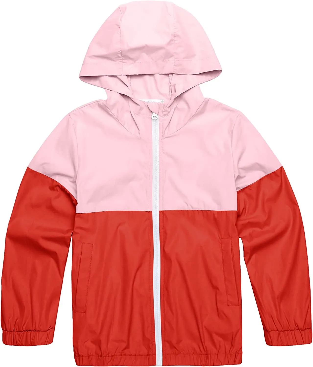 Arshiner Boys Girls Hooded Rain Jackets Waterproof Rain coats Packable Windbreaker for Kids Lightweight Jackets