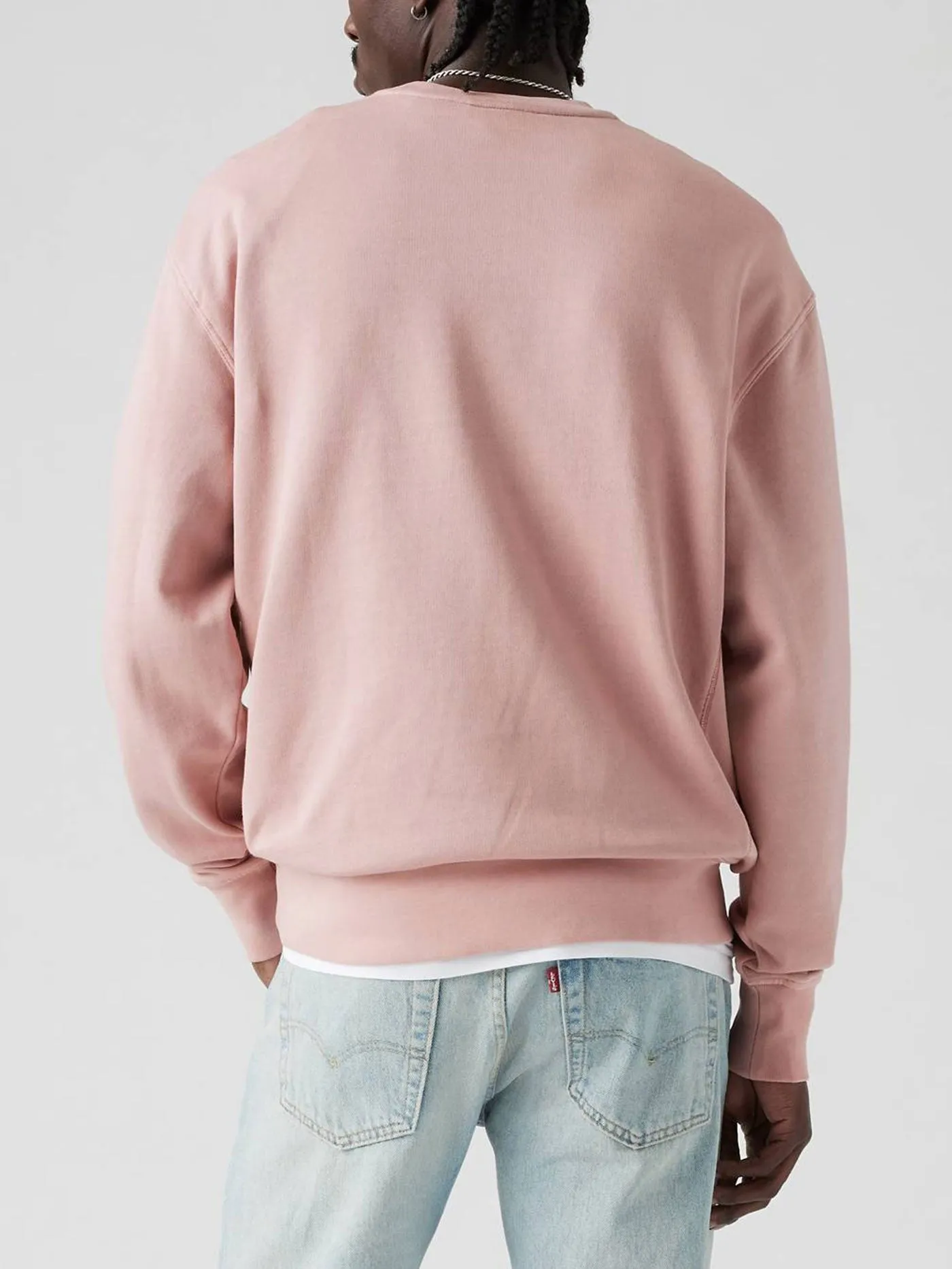 Authentic Woodrose Garment Dye Crewneck Sweatshirt