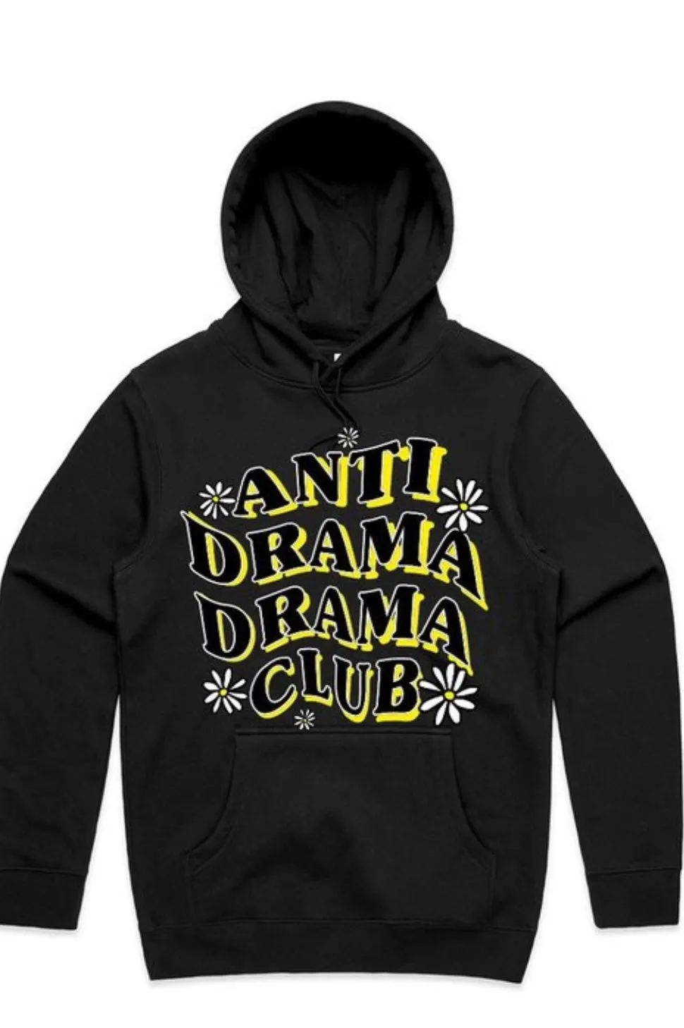 Black Graphic Hoodie