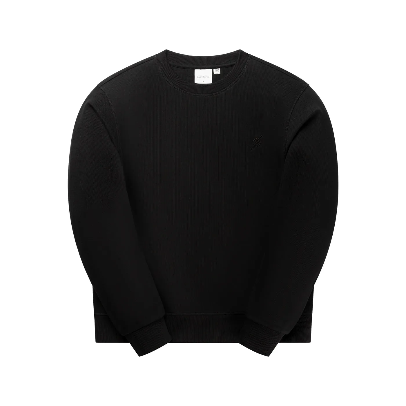 Black Mono Rib Sweater