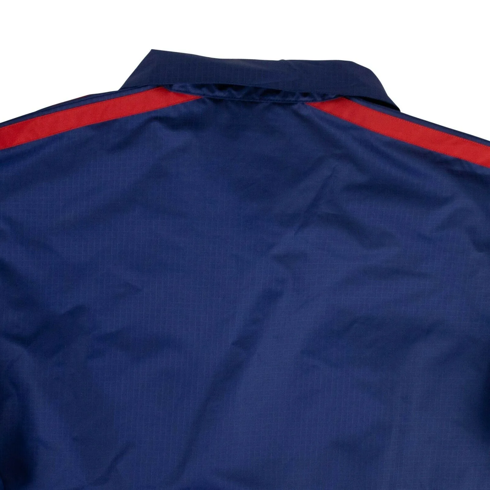 Blue and Red Logo Zip-UP Jacket