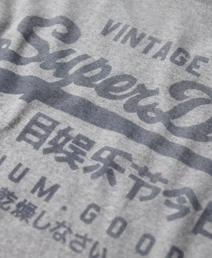 Classic Heritage T-Shirt - Ash Grey Marl