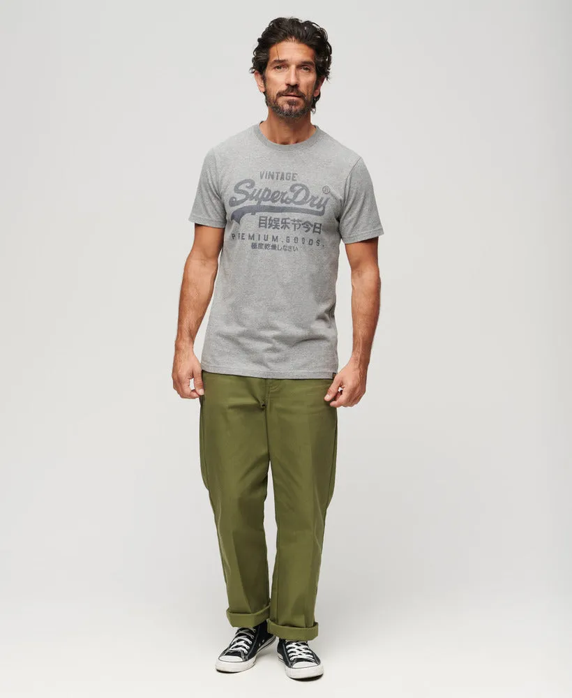 Classic Heritage T-Shirt - Ash Grey Marl