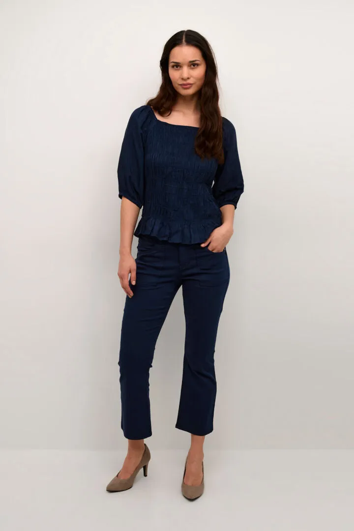 Cream Lotte 7/8 Bootcut Pant
