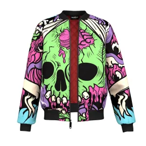 Dirty Skull Bomber Jacket