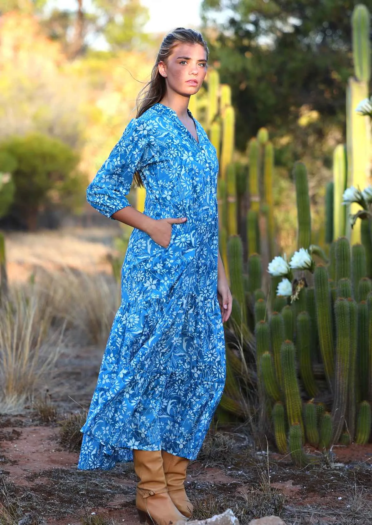 Drift Tiered Maxi Dress