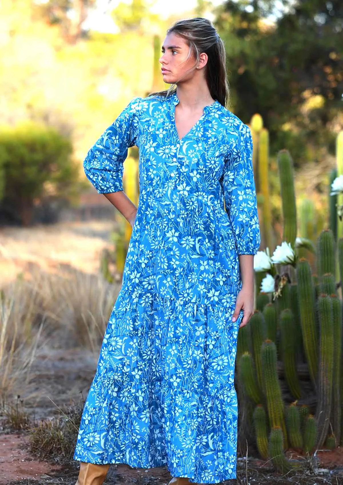 Drift Tiered Maxi Dress