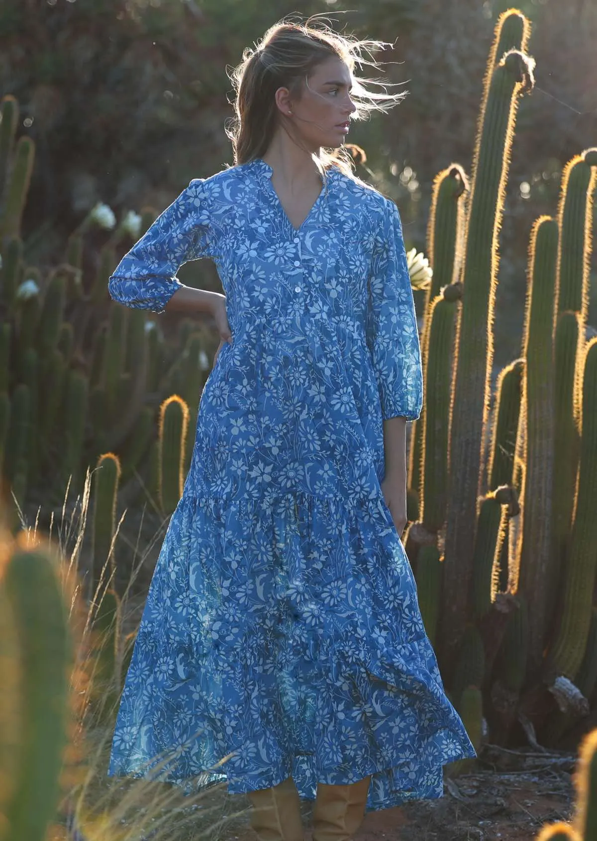 Drift Tiered Maxi Dress