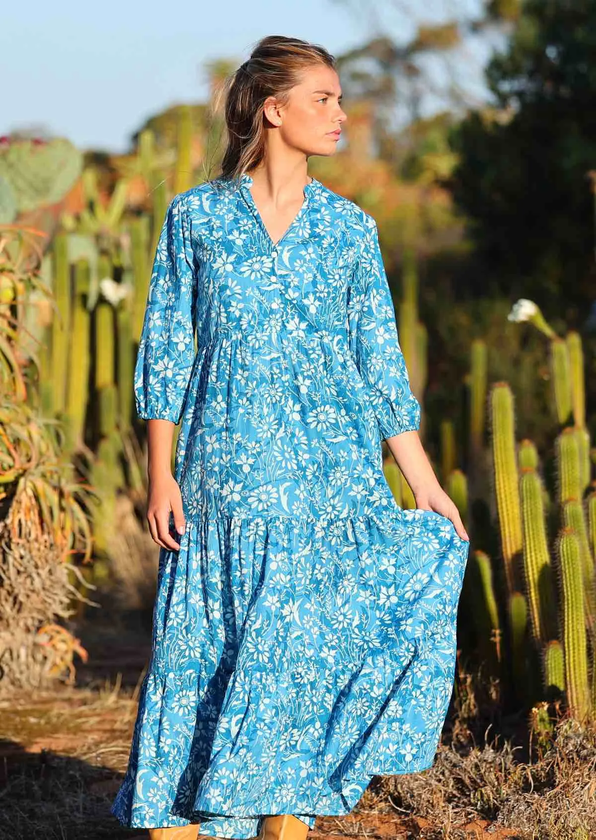 Drift Tiered Maxi Dress