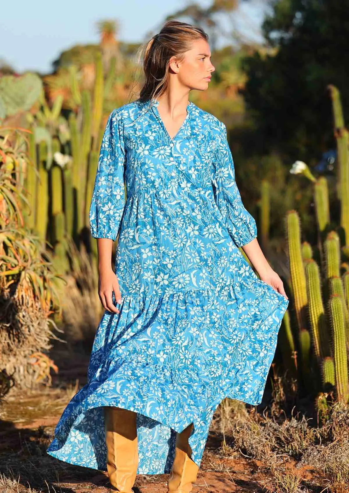 Drift Tiered Maxi Dress
