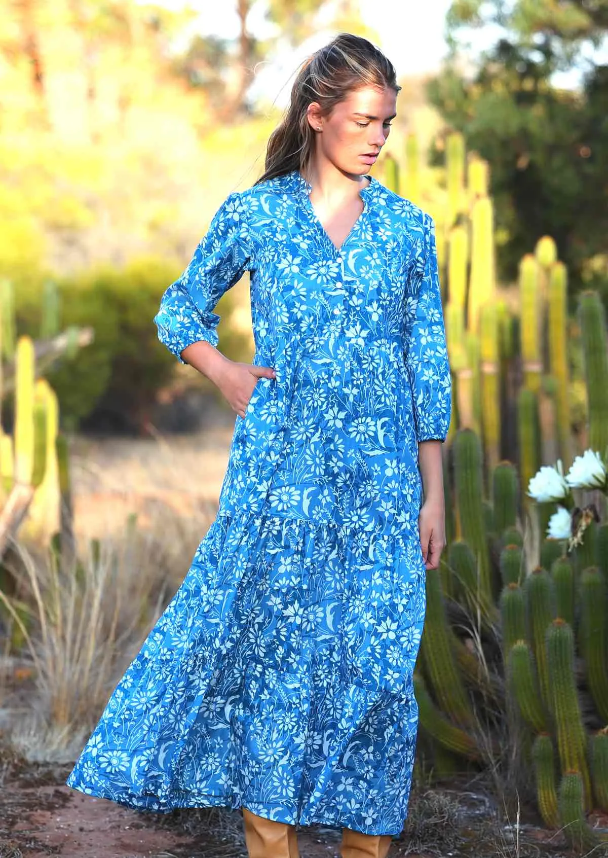 Drift Tiered Maxi Dress