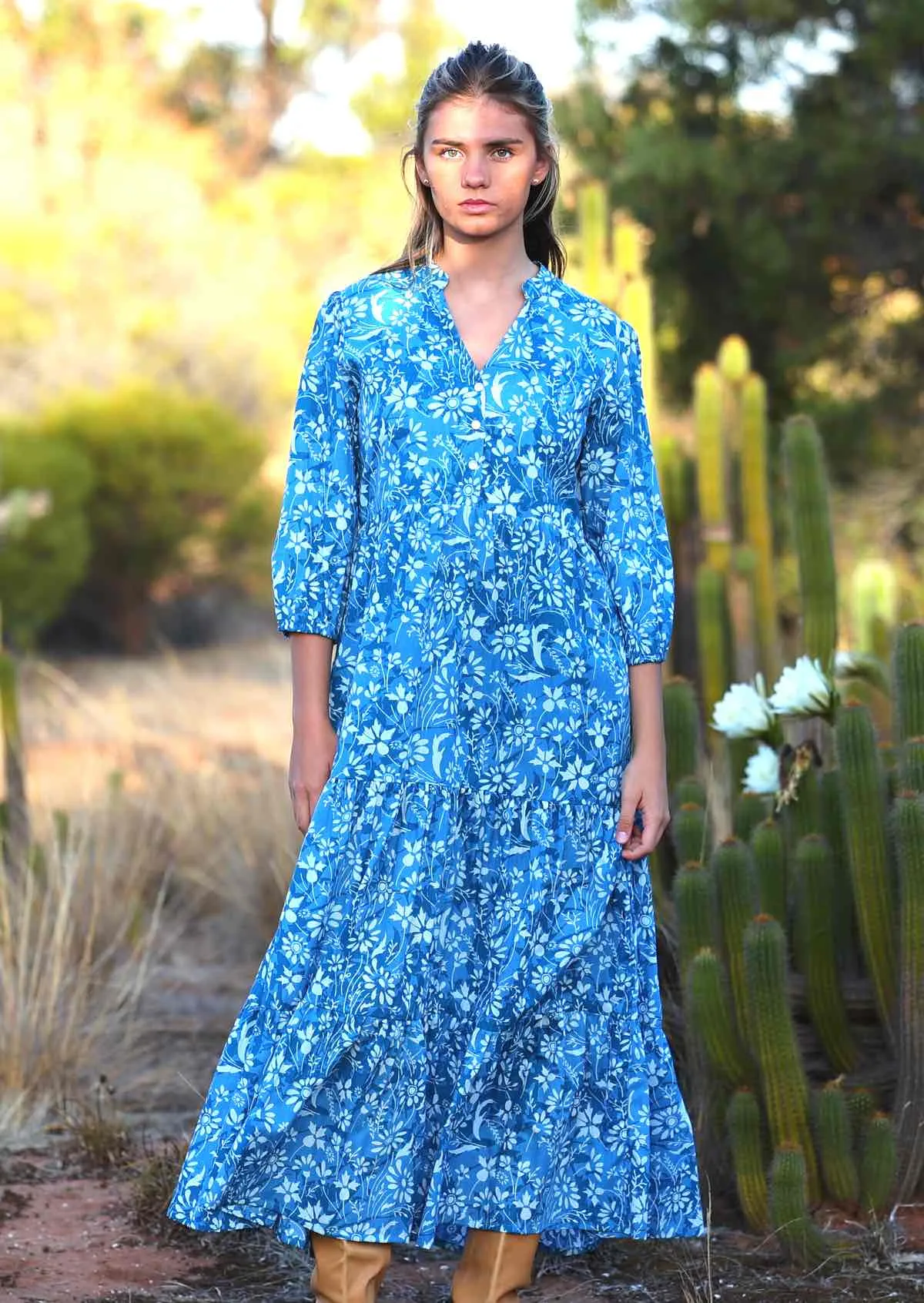 Drift Tiered Maxi Dress