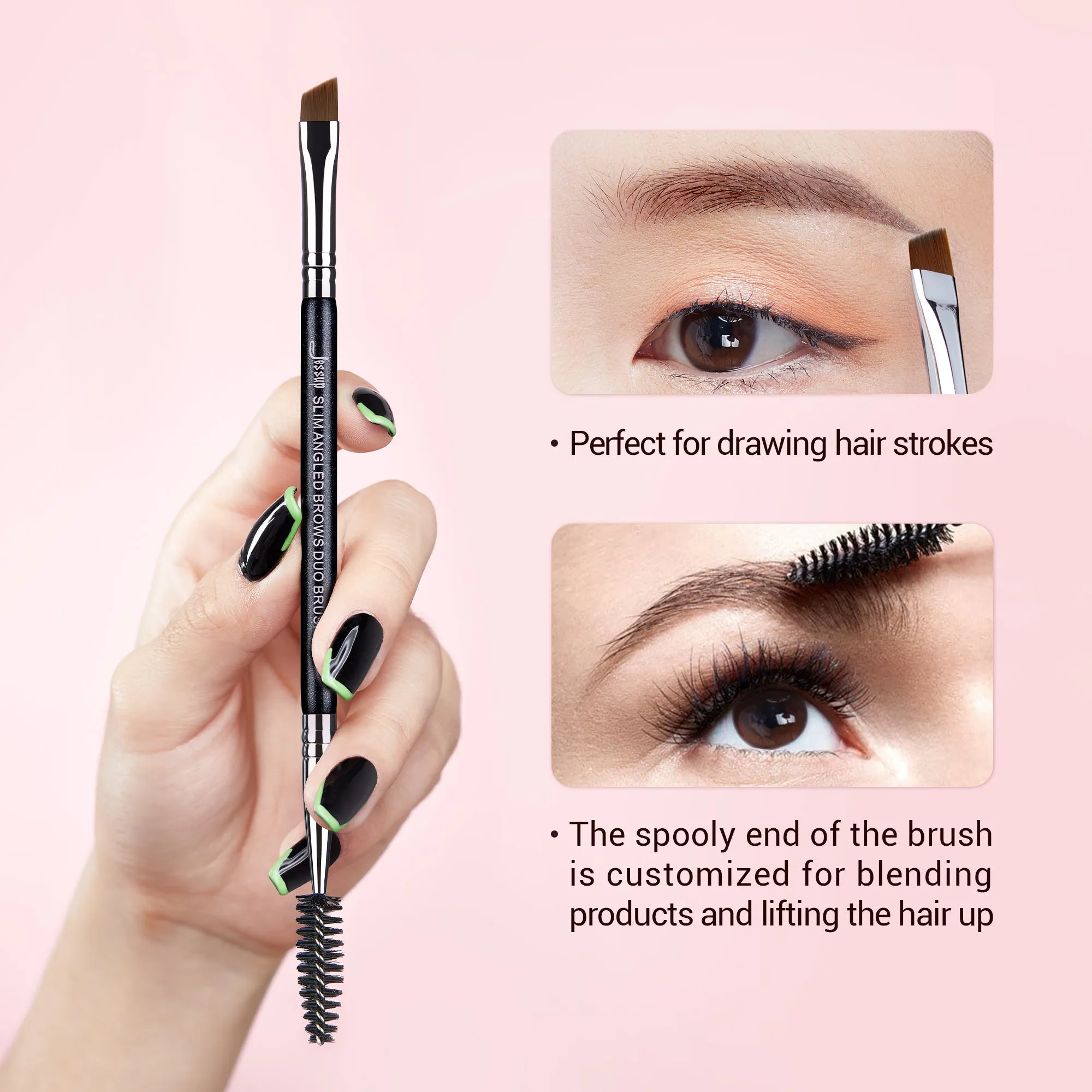Dual-head Eyebrow Eyelash Brush S152