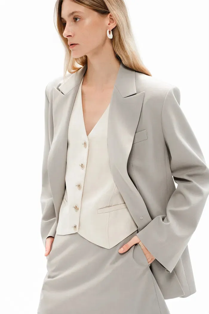 Elite Suit Blazer in Wrinkle-Resistant Twill