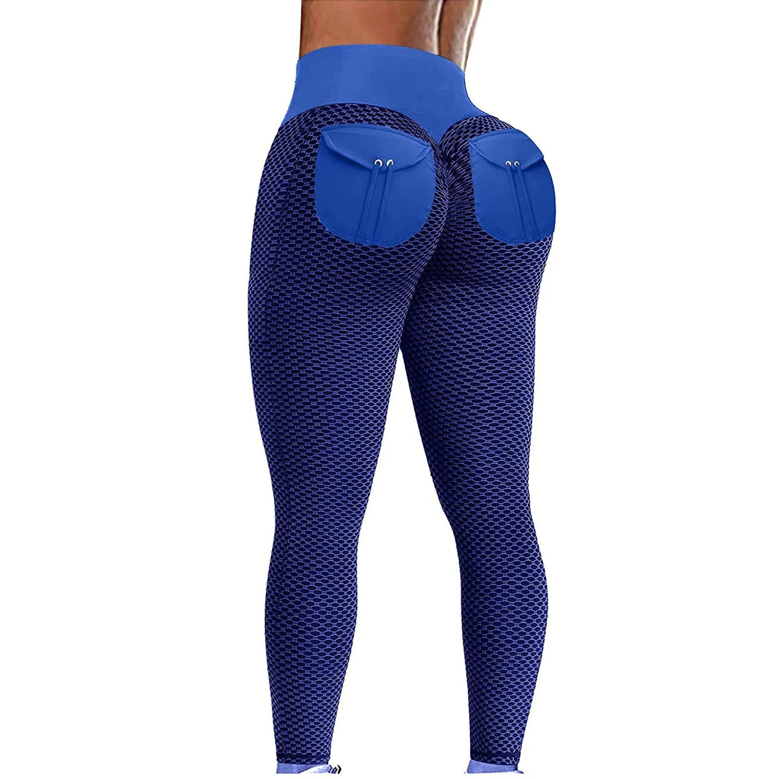 Europe Popular Hip Flattering Fitness Yoga Pants High Waist Sporty Fitting Hip-Flattering Seamless Women Activewear