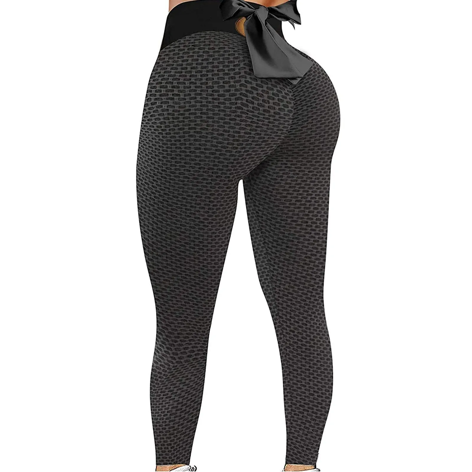 Europe Popular Hip Flattering Fitness Yoga Pants High Waist Sporty Fitting Hip-Flattering Seamless Women Activewear