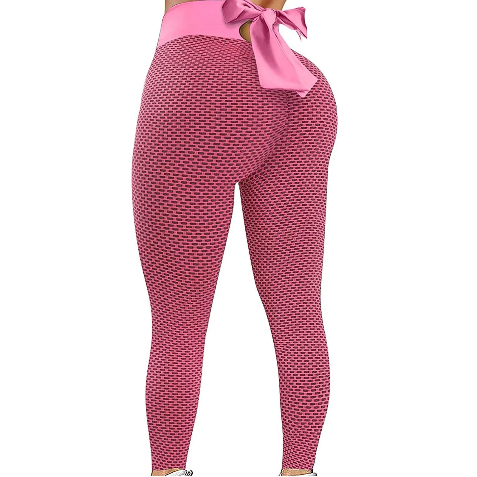 Europe Popular Hip Flattering Fitness Yoga Pants High Waist Sporty Fitting Hip-Flattering Seamless Women Activewear
