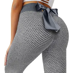 Europe Popular Hip Flattering Fitness Yoga Pants High Waist Sporty Fitting Hip-Flattering Seamless Women Activewear