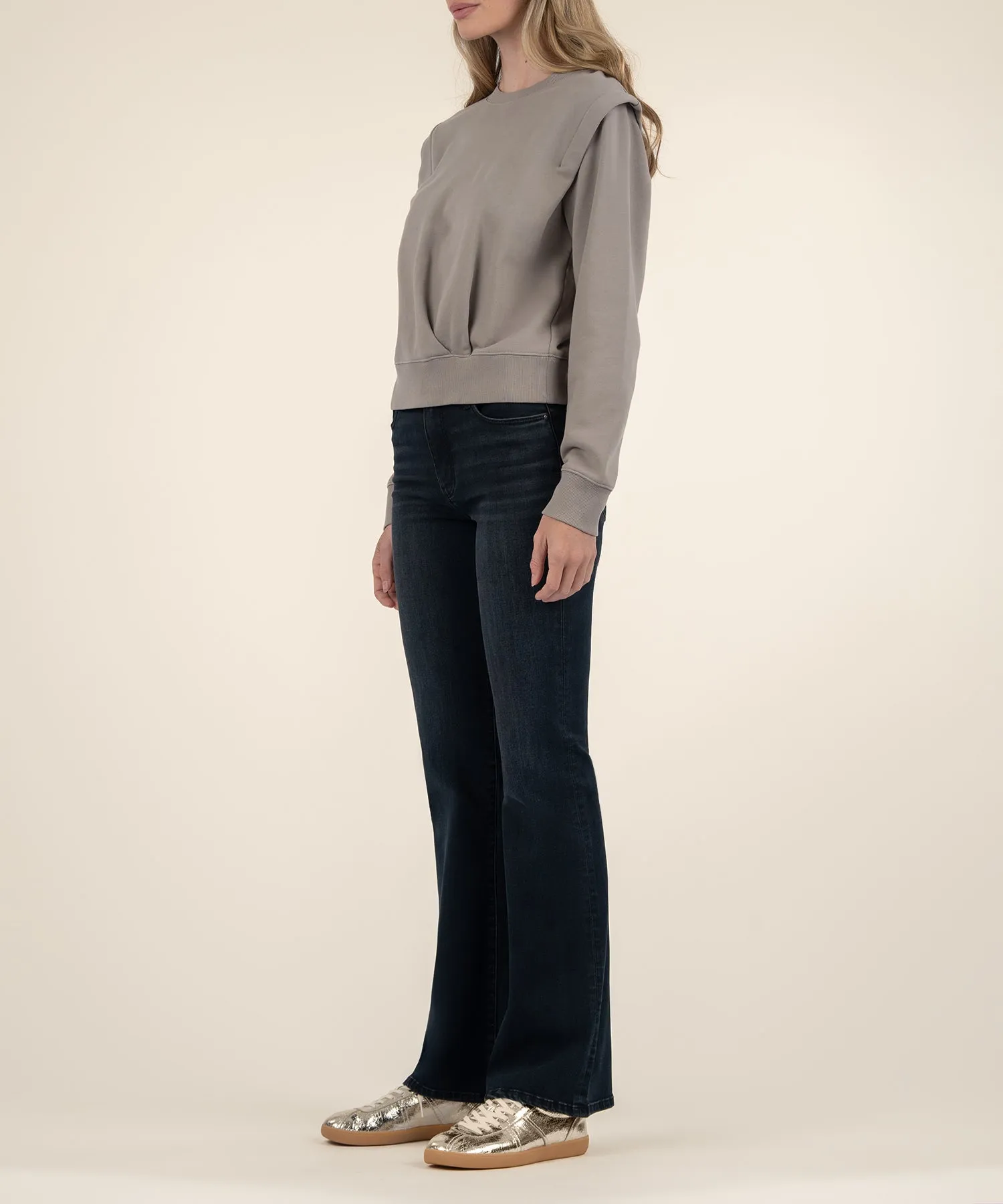 Felicity Pleated Pullover Sweatshirt