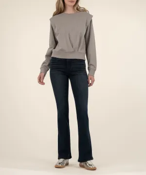 Felicity Pleated Pullover Sweatshirt