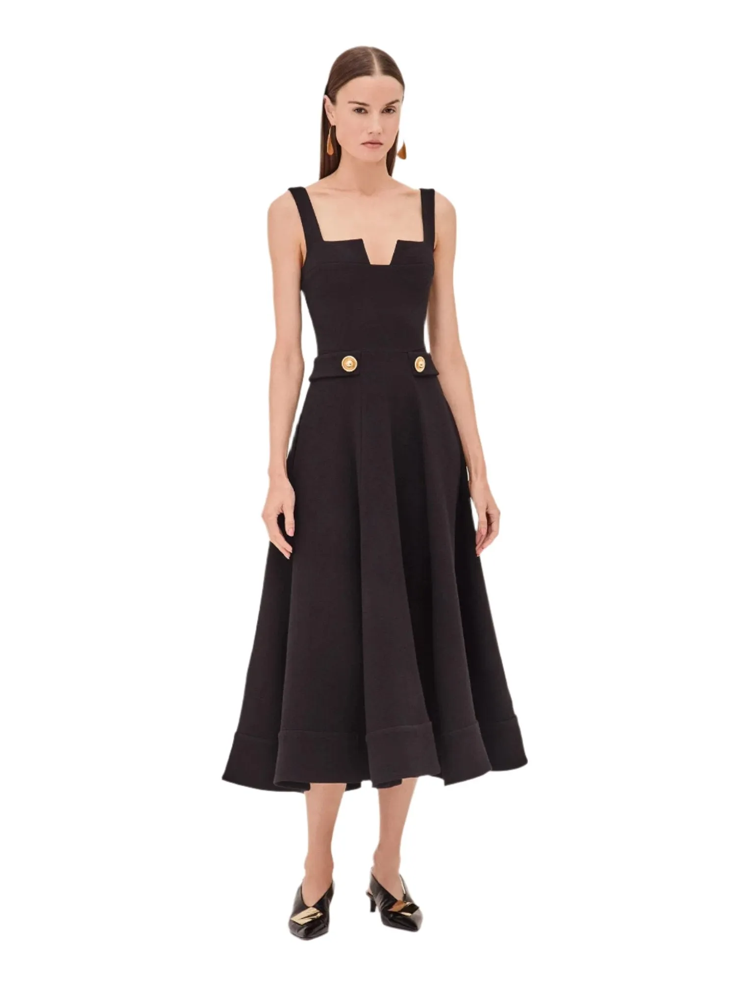 Fiore Dress in Black