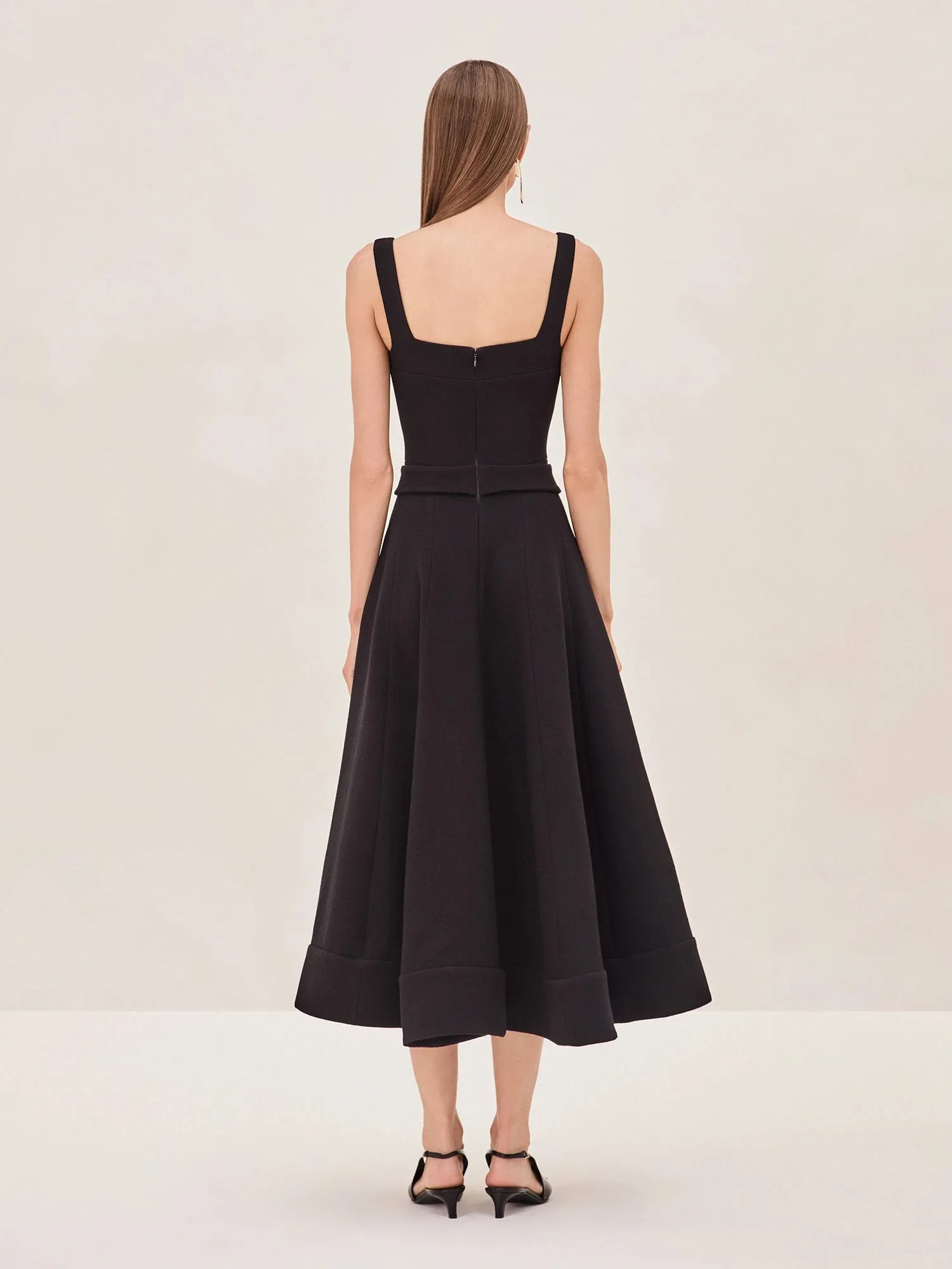 Fiore Dress in Black