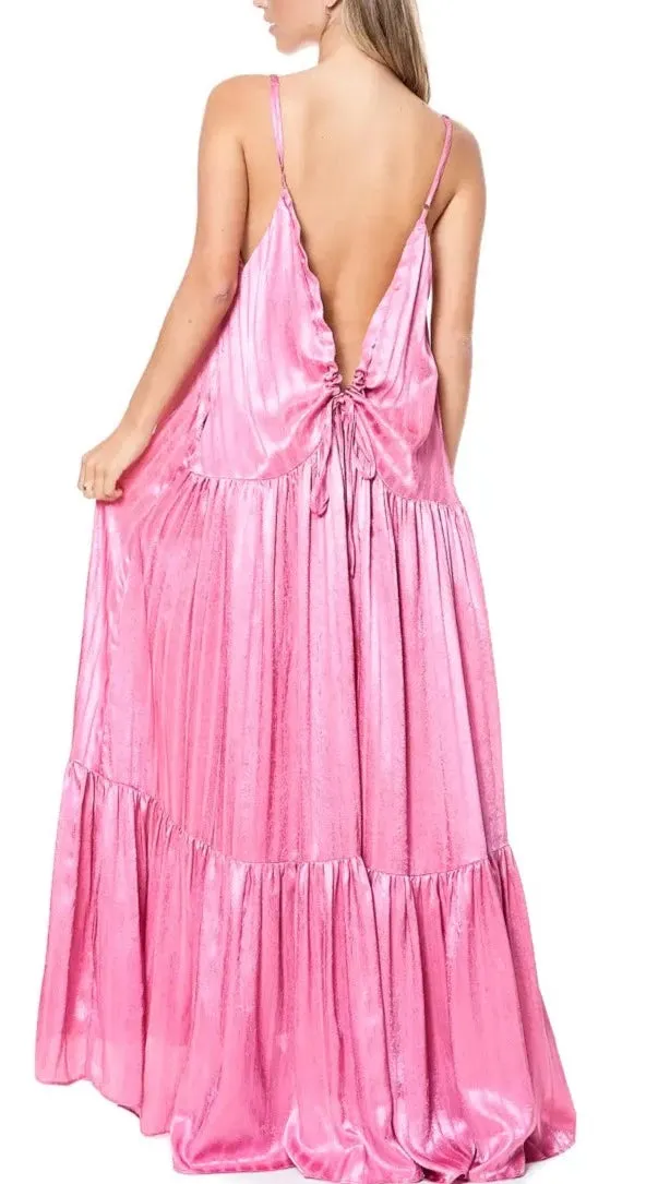 Free Flowingl Tiered Maxi Dress