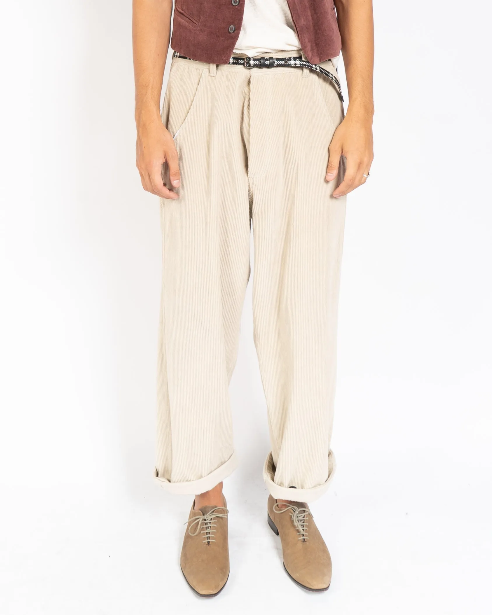 FW19 Docker Sand Cord Workwear Trousers Sample