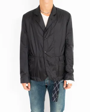 FW19 Hirst Black Nylon Blazer Jacket Sample