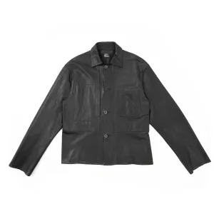 FW19 Leather Workwear Shirt