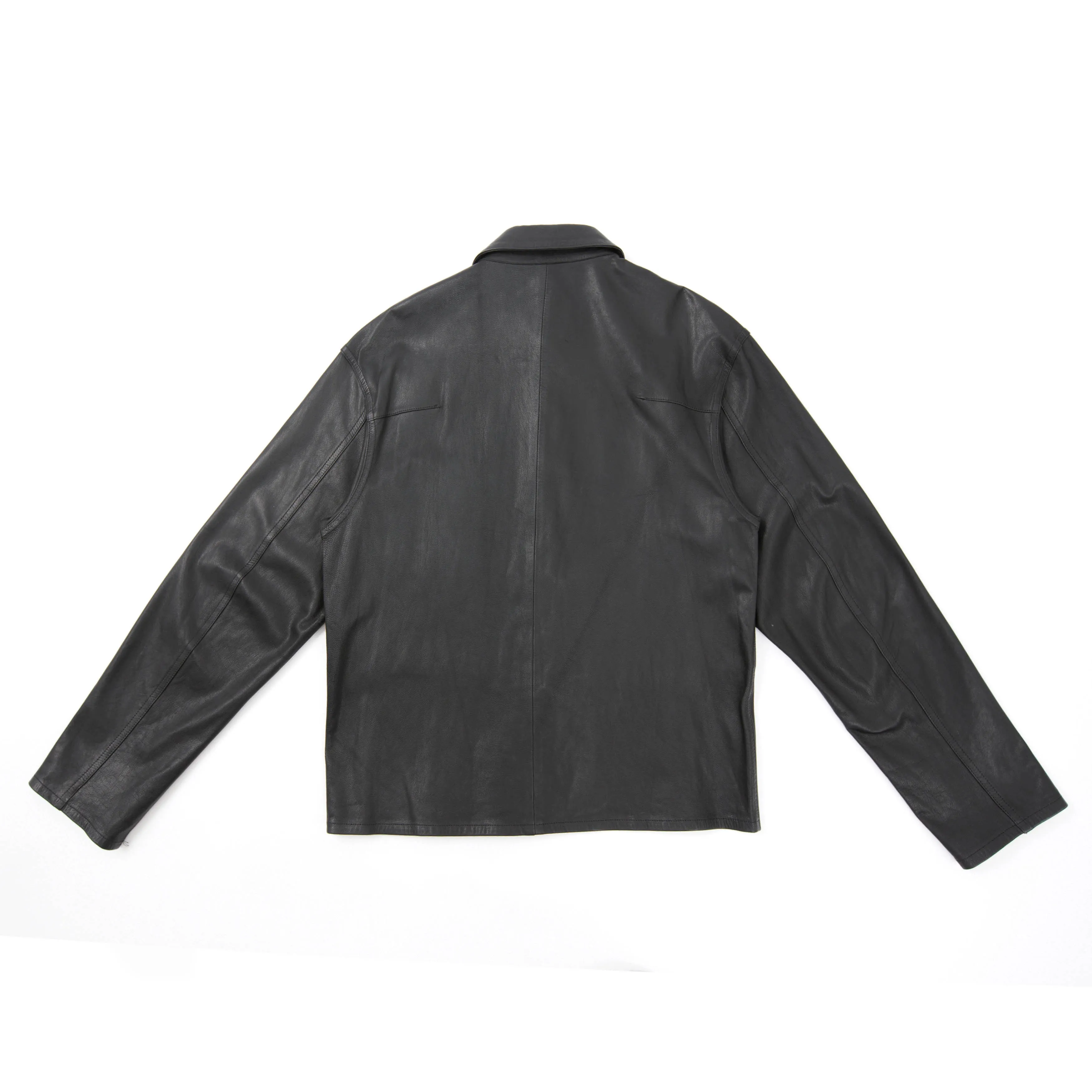 FW19 Leather Workwear Shirt