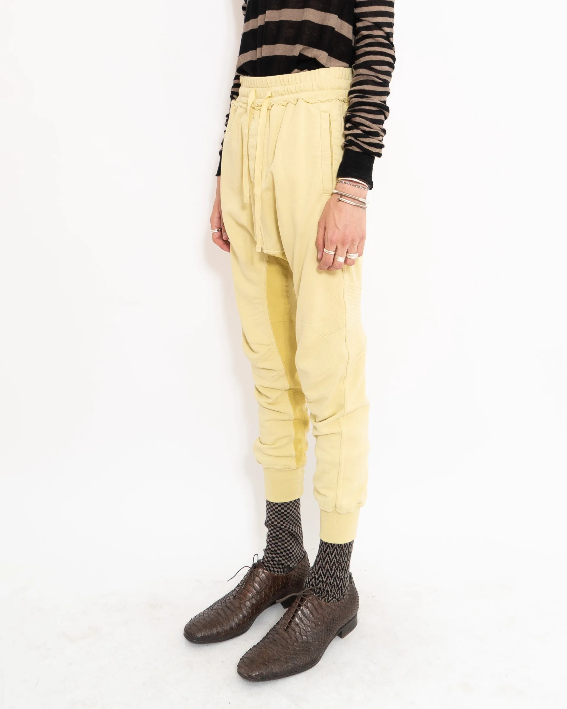 FW19 Yellow Moonshape Jogger