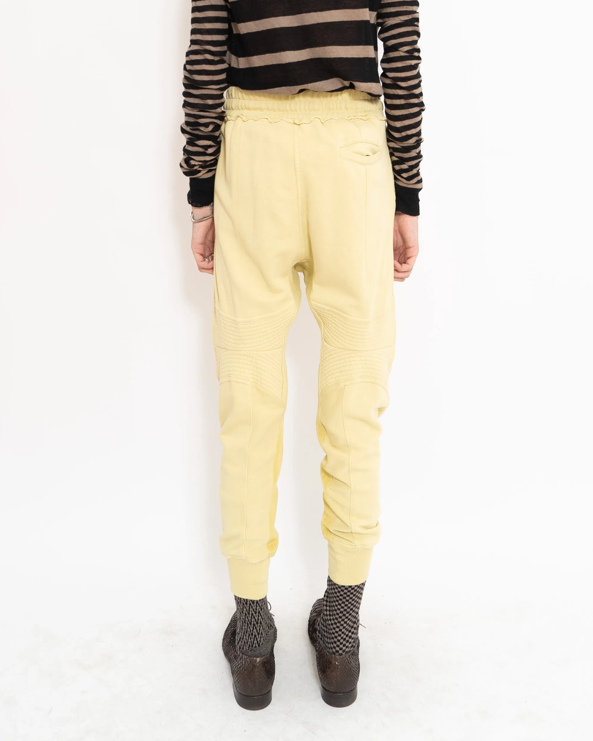 FW19 Yellow Moonshape Jogger