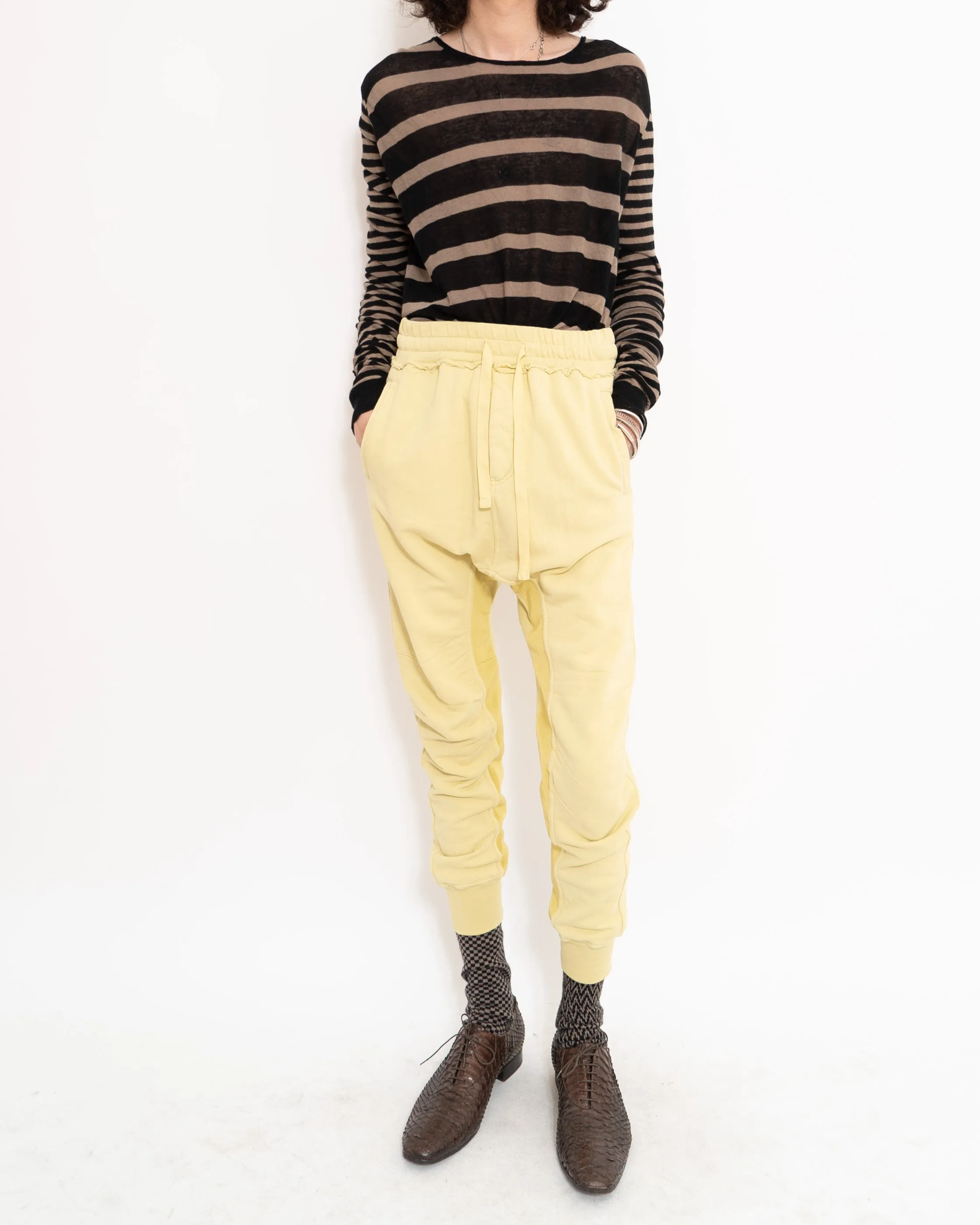 FW19 Yellow Moonshape Jogger
