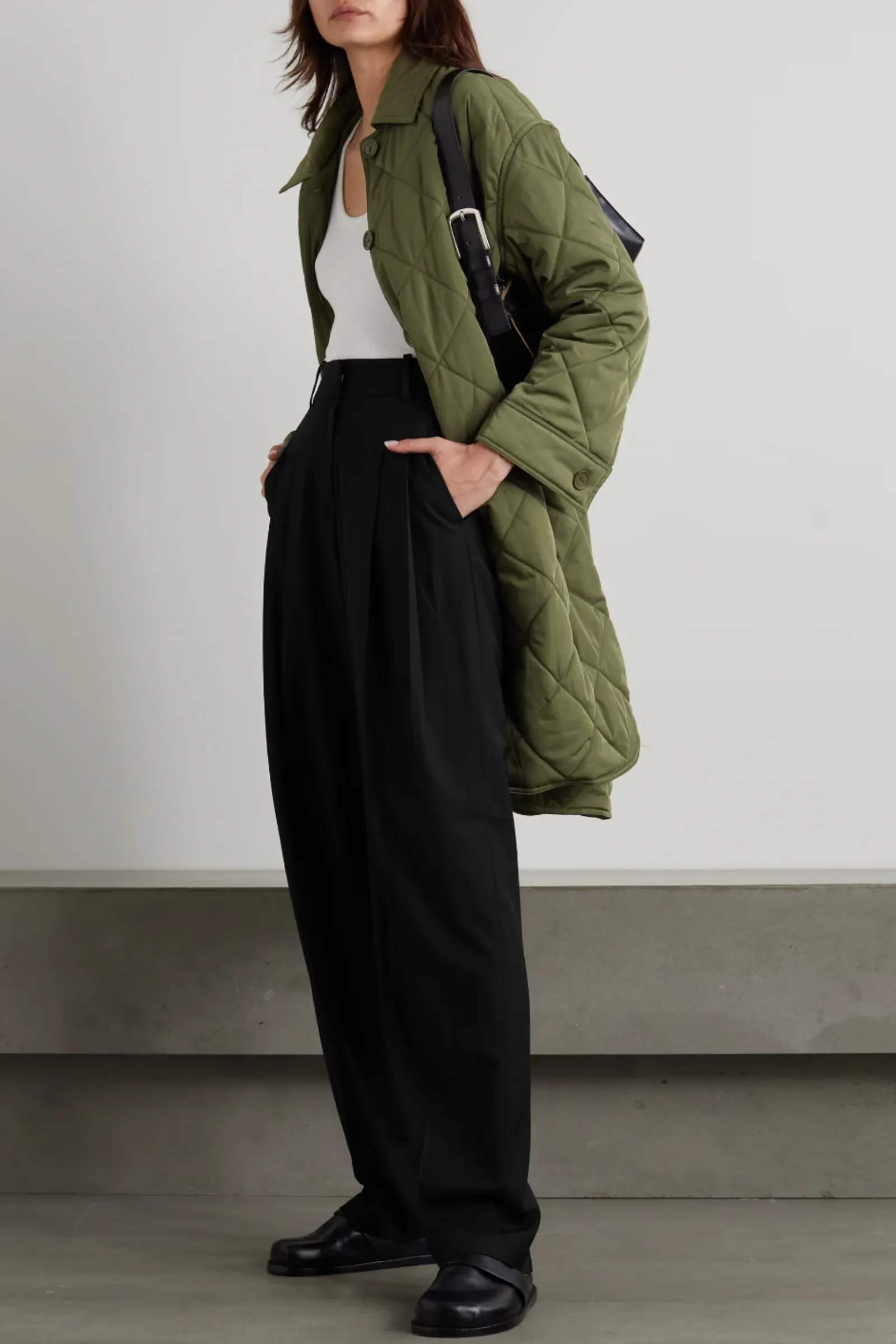 Gelso Pleated TENCEL-Blend Straight-Leg Pants