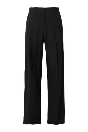 Gelso Pleated TENCEL-Blend Straight-Leg Pants