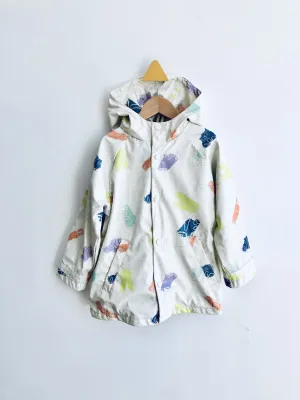 Graphic Rain Coat // 4-5Y