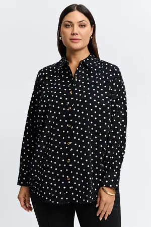 Haven Plus Polka Dot Corduroy Shirt