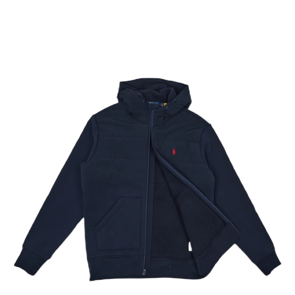 Hybrid Full-Zip Hoodie Aviatr Nvy