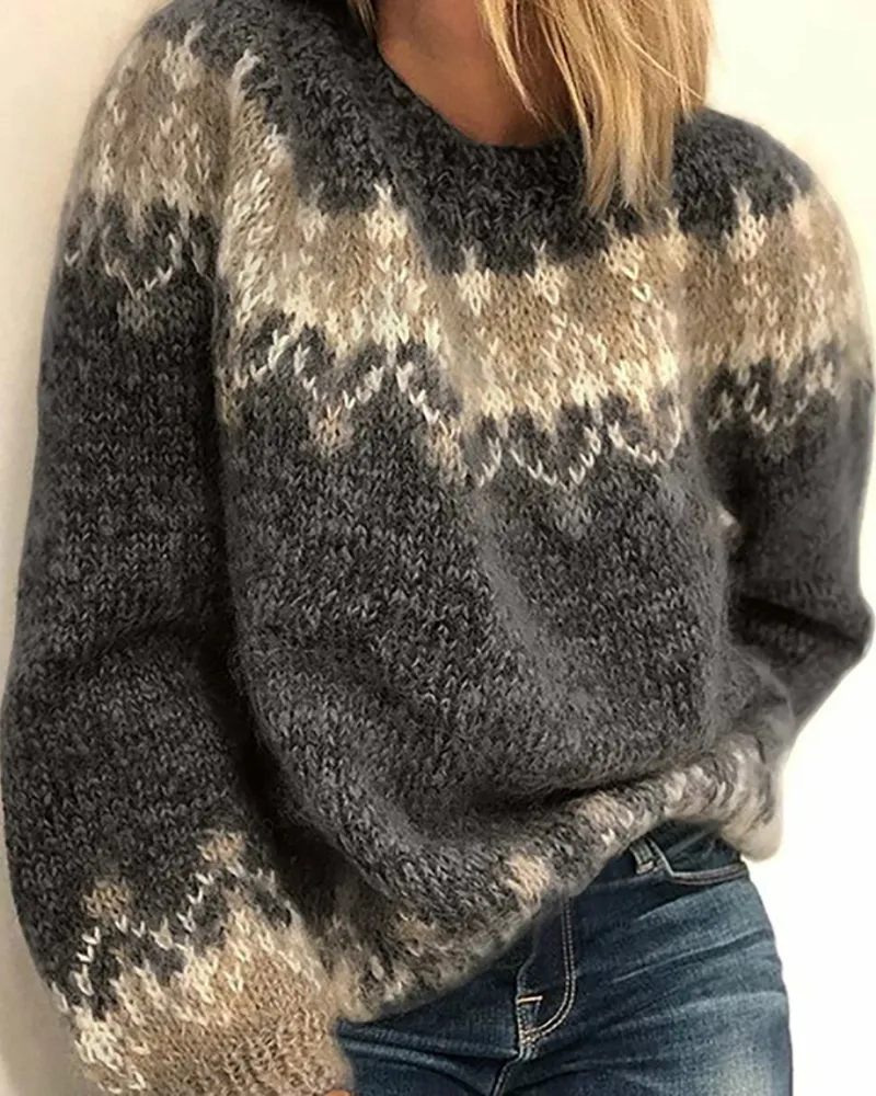 Ivyshape | Cosy Knit Jumper