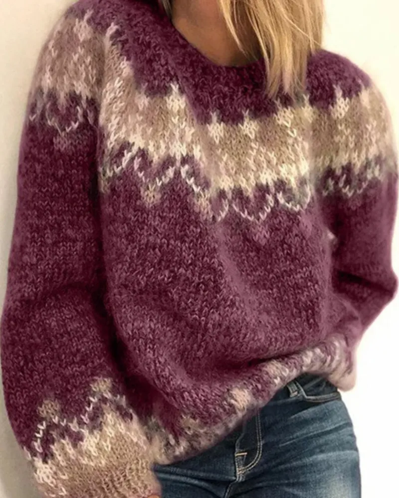 Ivyshape | Cosy Knit Jumper