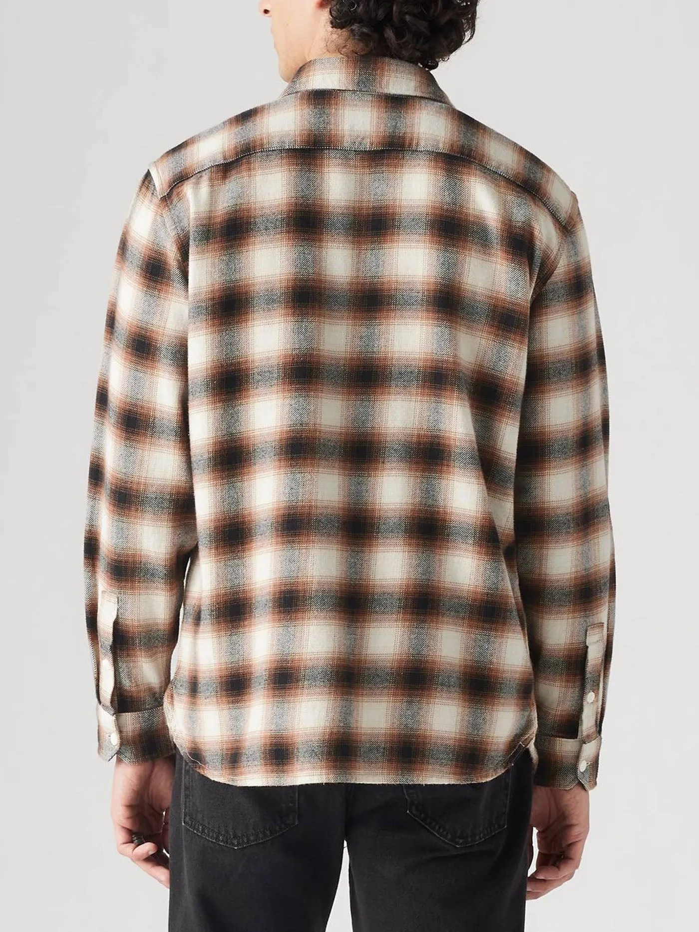 Jackson Worker James Plaid Sunny Cream Buttondown Shirt