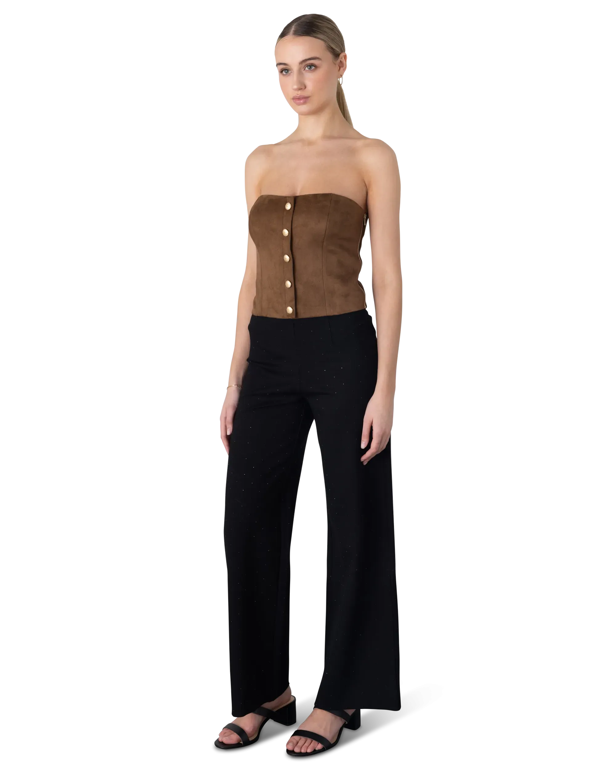 Kimberly Swarovski Jersey Pant