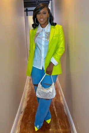 LIME SINGLE BLAZER