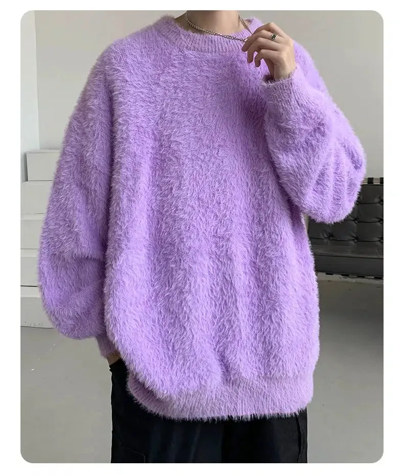 Loose-fit Fluffy Sweater