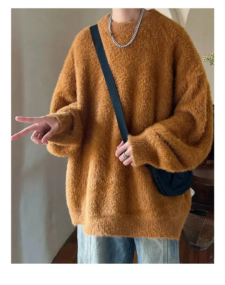 Loose-fit Fluffy Sweater