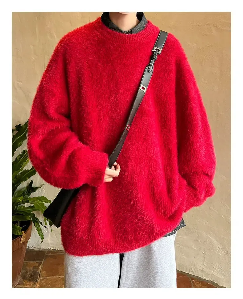Loose-fit Fluffy Sweater