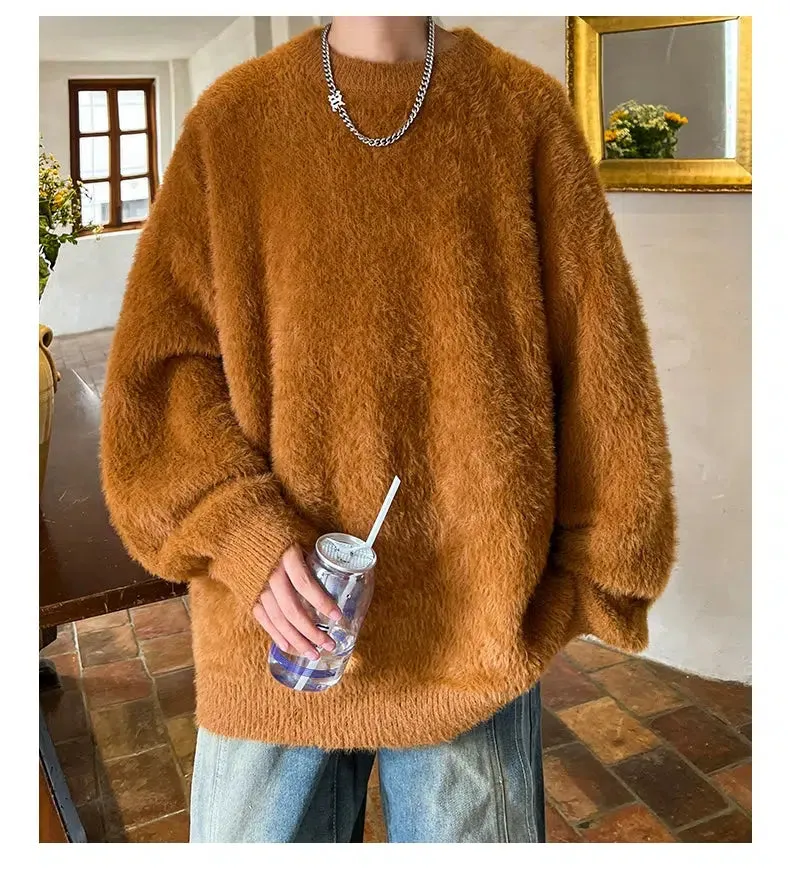 Loose-fit Fluffy Sweater