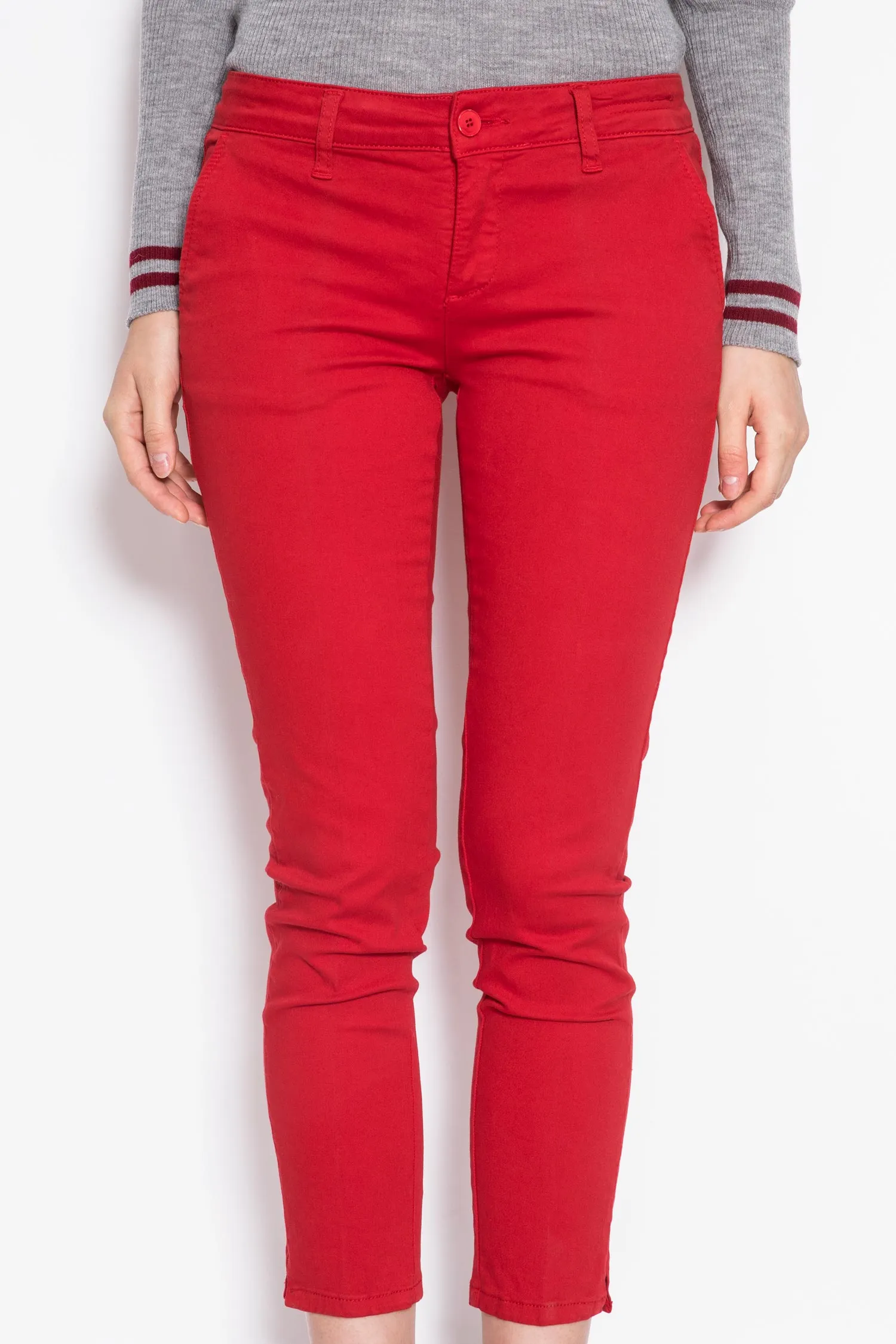 Low Rise Calf-length Pants