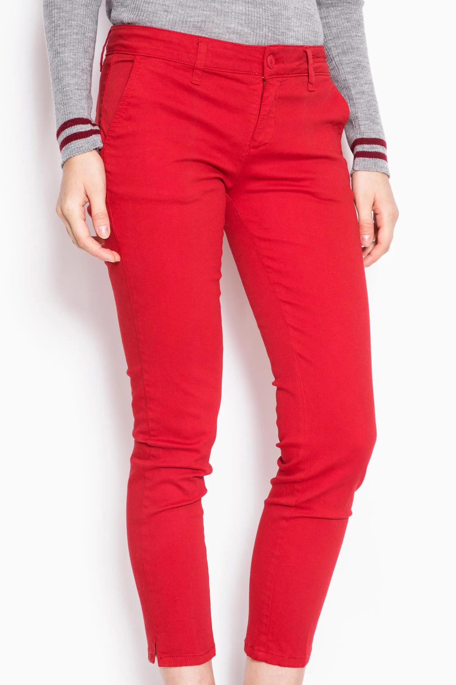 Low Rise Calf-length Pants